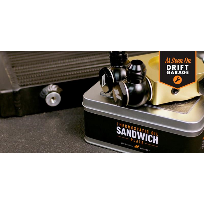 Mishimoto Sandwich Plate with Rear-Mounted Thermostat