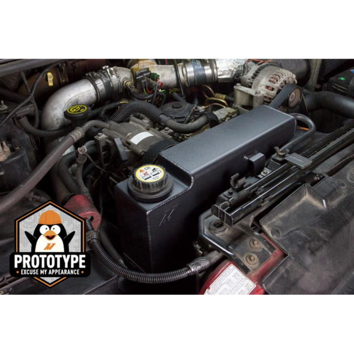 Mishimoto Aluminum Degas Tank, Fits Ford 7.3L Powerstroke 1999-2003