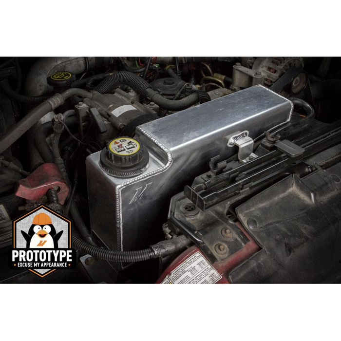 Mishimoto Aluminum Degas Tank, Fits Ford 7.3L Powerstroke 1999-2003