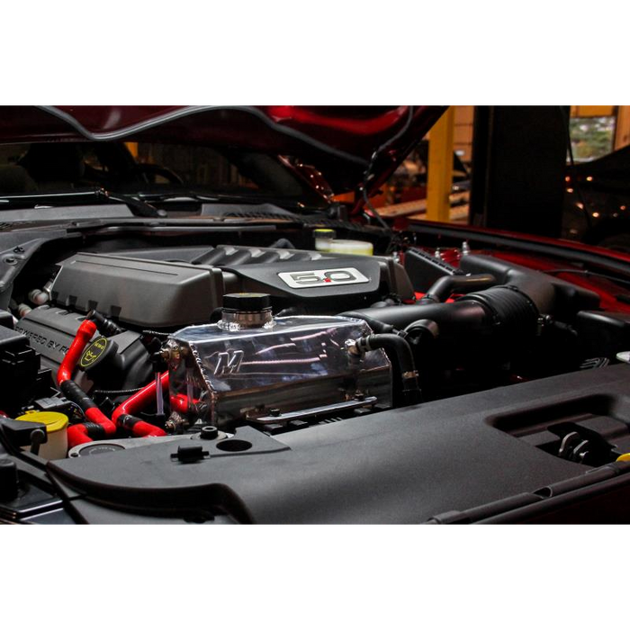 Mishimoto Aluminum Coolant Expansion Tank, Fits Ford Mustang EcoBoost/V6/V8 2015+