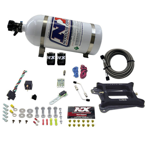 Nitrous Express 4150 4-BBL/Gasoline Nitrous Kit (50-300HP) w/o Bottle