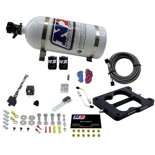 Nitrous Express Q-Jet/Holley Spread Bore Nitrous Kit (50-300HP) w/o Bottle