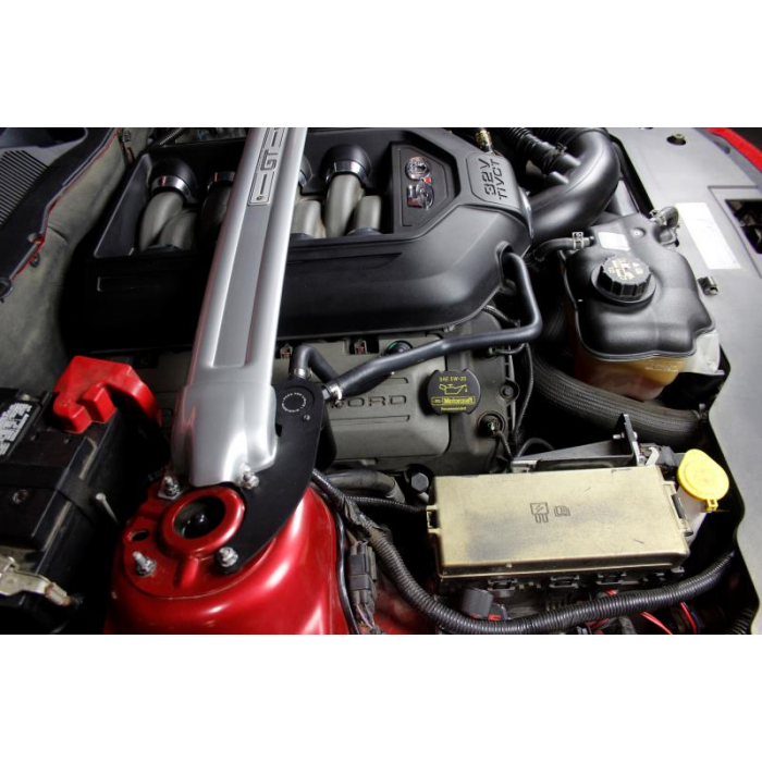 Mishimoto Baffled Oil Catch Can Kit, Pcv Side, Fits Ford Mustang Gt 2011 2014