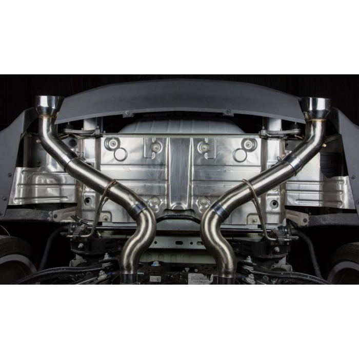 Mishimoto Dual Tip Race Axleback Exhaust, Fits Chevrolet Camaro 2.0t 2016+