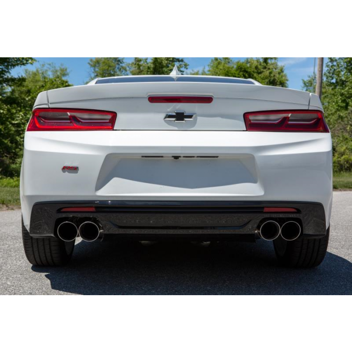 Mishimoto Quad Tip Pro Cat-Back Exhaust, Fits Chevrolet Camaro 2.0t 2016+