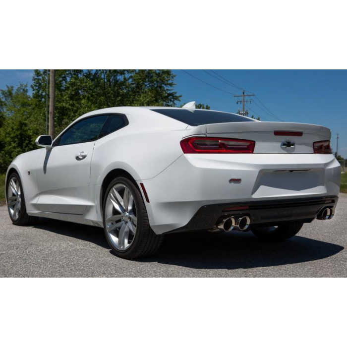 Mishimoto Quad Tip Race Axleback Exhaust, Fits Chevrolet Camaro 2.0t 2016+