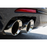 Mishimoto Quad Tip Race Axleback Exhaust, Fits Chevrolet Camaro Ss 2016+