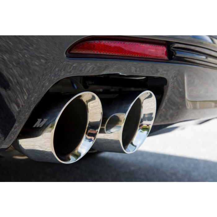 Mishimoto Quad Tip Race Axleback Exhaust, Fits Chevrolet Camaro Ss 2016+
