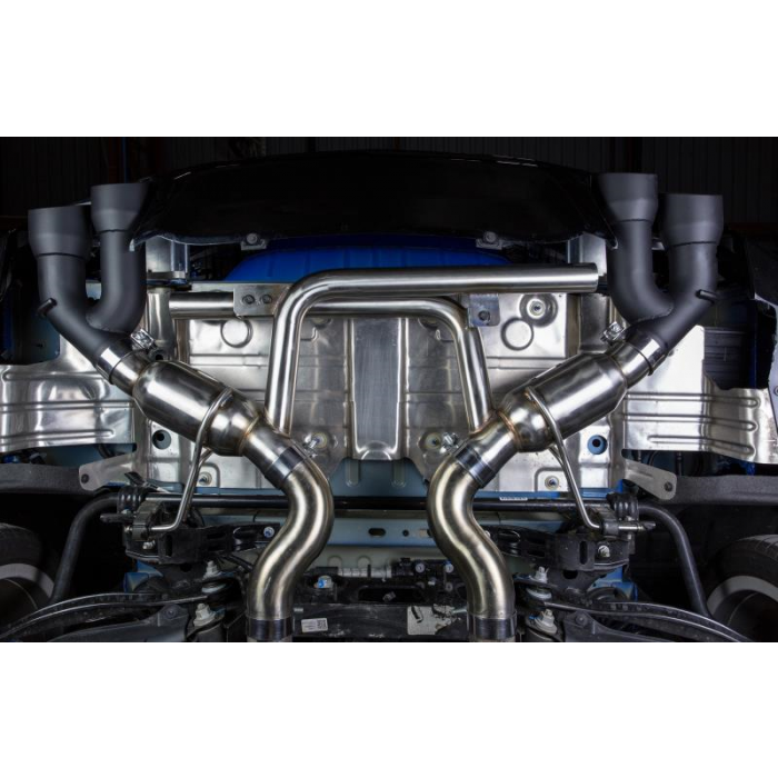 Mishimoto Quad Tip Pro Axleback Exhaust, Fits Chevrolet Camaro Ss 2016+