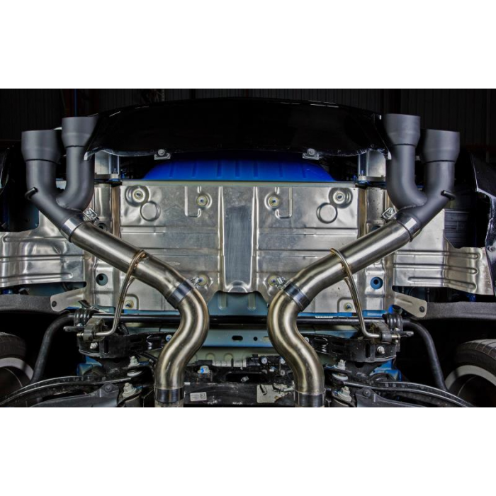 Mishimoto Quad Tip Race Axleback Exhaust, Fits Chevrolet Camaro Ss 2016+