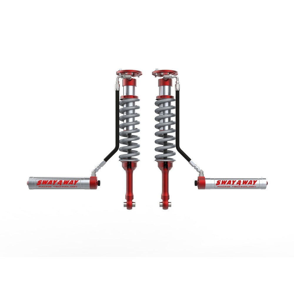 aFe Power Sway-A-Way 2.5 Front Coilover Kit w/ Remote Reservoirs and Compression Adjusters Ford F-150 Raptor 10-14 V8-6.2L