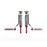 aFe Power Sway-A-Way 2.5 Front Coilover Kit w/ Remote Reservoirs and Compression Adjusters Ford F-150 Raptor 10-14 V8-6.2L