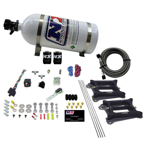 Nitrous Express Dual/4150/Alcohol Nitrous Kit (50-300HP) w/o Bottle