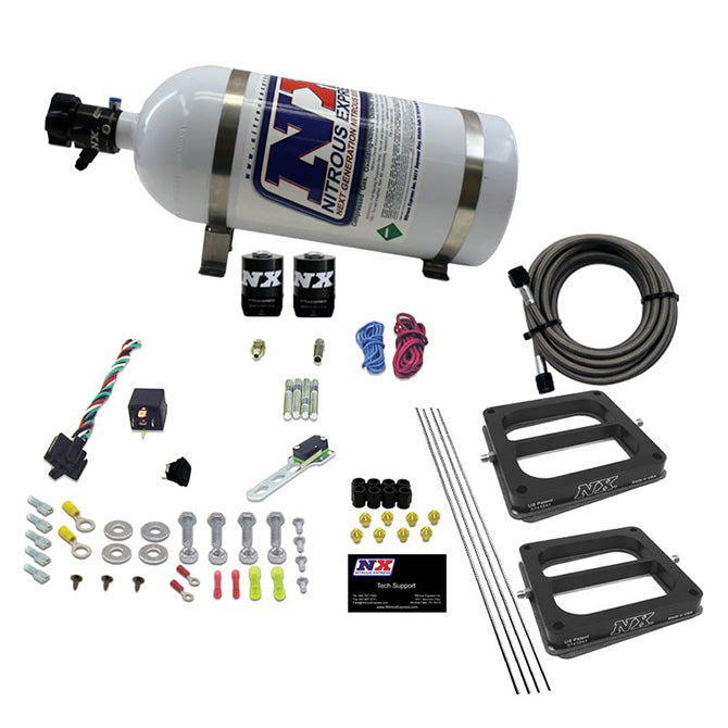Nitrous Express Dual/Dominator/Gasoline Nitrous Kit (50-300HP) w/o Bottle