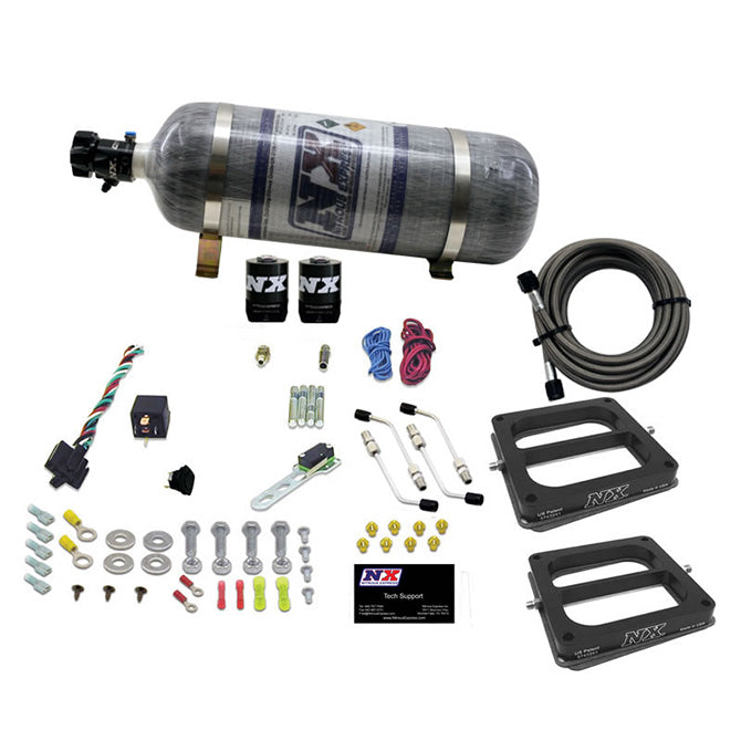 Nitrous Express Dual/Dominator/Gasoline Nitrous Kit (50-300HP) w/o Bottle