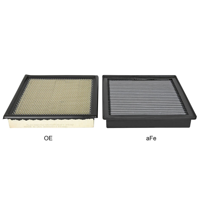 aFe Power Magnum Flow OE Replacement Air Filter Ford F-150 09-19 V6-2.7L(tt)/3.0L(td)/3.3L/3.5L(tt)/3.7L/ V8-4.6L/5.0L/5.4L/6.2L