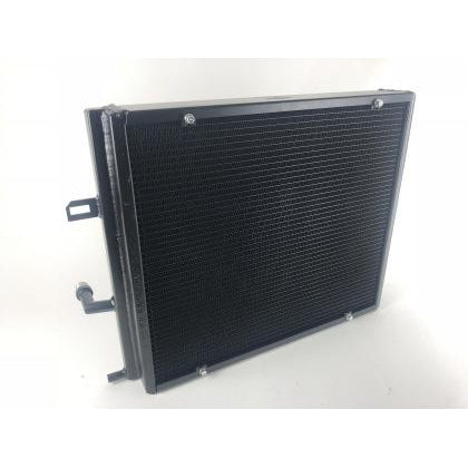 CSF BMW B58/B48 Front Mount Triple-Pass Heat Exchanger w/Rock Guard - Black