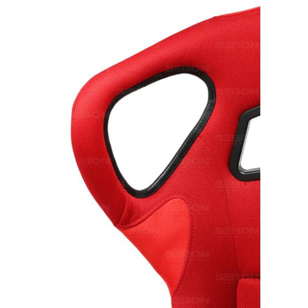 Seibon Universal Red Type FC Carbon Kevlar Bucket Racing Seat