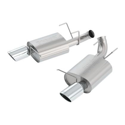 Borla 11-12 Ford Mustang GT 5.0L 8cyl 6spd RWD S-Type Exhaust (Rear Section Only)
