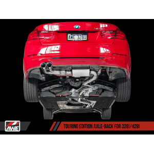 AWE Tuning BMW F3X 328i/428i Non-M Sport Quad Tip Marking Template