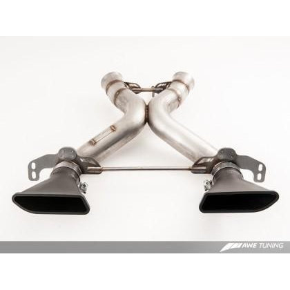 AWE Tuning McLaren 650S Performance Exhaust - Machined Tips