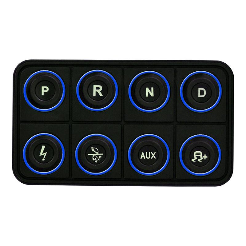 AEM 8-Button Can Keypad, Programmable Backlighting