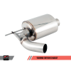 AWE Tuning BMW F3X 340i Touring Edition Axle-Back Exhaust - Chrome Silver Tips (90mm)