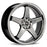 Enkei EV5 17x7 4x100/114.3 45mm Offset 72.6 Bore Diameter Hyper Black w/ Machined Lip Wheel