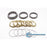 Synchrotech Brass Synchro Sleeve Set 1-5 H22