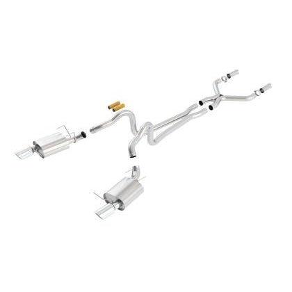 Borla 13-14 Mustang GT/Boss 302 5.0L V8 RWD Single Split Rear Exit S-Type Catback Exhaust