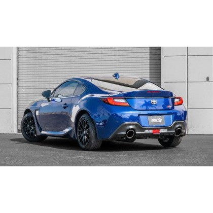 Borla 22-23 Subaru BRZ/Toyota GR86 2.4L RWD AT/MT ATAK Catback Exhaust - Polished and Black Chrome Tips