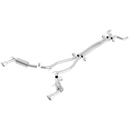 Borla 2010 Camaro 6.2L V8 S Type Catback Exhaust (does not work w/ factory ground affects package