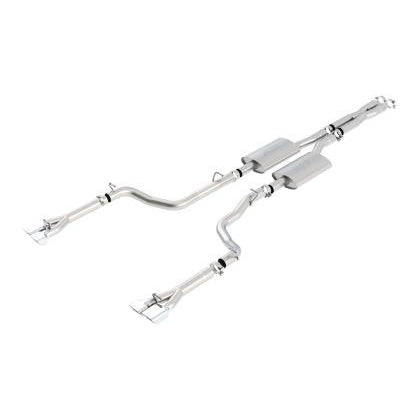 Borla 11-12 Dodge Challenger SRT8 Coupe 6.4L 8cyl 5spd/6spd RWD S-Type Catback Exhaust w/ X-Pipe