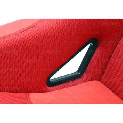 Seibon Universal Red Type FC Carbon Kevlar Bucket Racing Seat