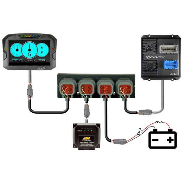 AEM 4 Port AEMnet CAN Hub