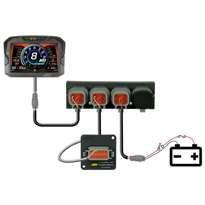 AEM 4 Port AEMnet CAN Hub