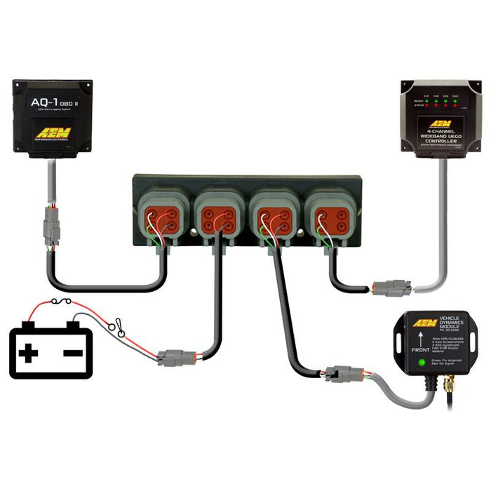 AEM 4 Port AEMnet CAN Hub