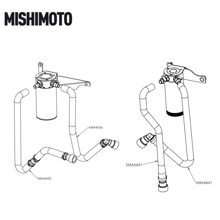 Mishimoto Baffled Oil Catch Can, Fits Ford F-150 3.5l Ecoboost 2011-2014