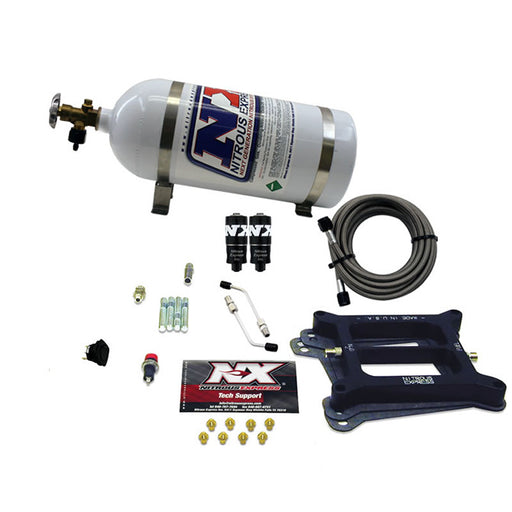 Nitrous Express 4150 Hitman 4-BBL Nitrous Kit (100-200HP) w/o Bottle