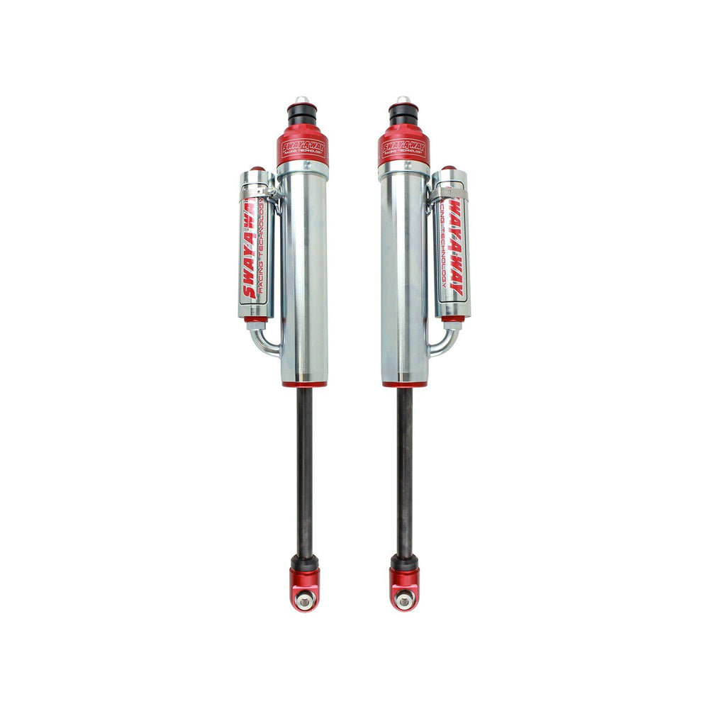 aFe Power Sway-A-Way 2.5 IN Front Shock Kit w/ Piggyback Reservoir for 3 to 5 IN Lift Jeep Wrangler (JK) 07-18 V6-3.8L/3.6L