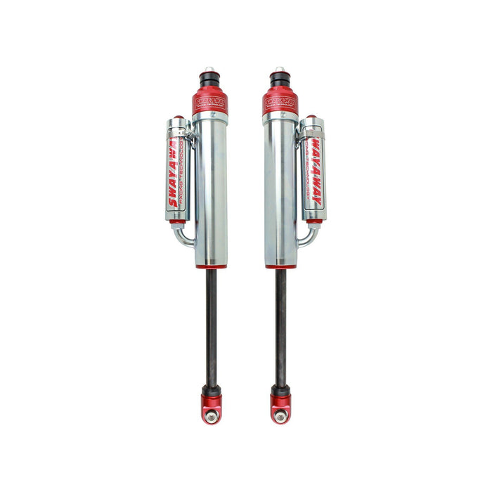 aFe Power Sway-A-Way 2.5 IN Front Shock Kit w/ Piggyback Reservoir for 3 to 5 IN Lift Jeep Wrangler (JK) 07-18 V6-3.8L/3.6L