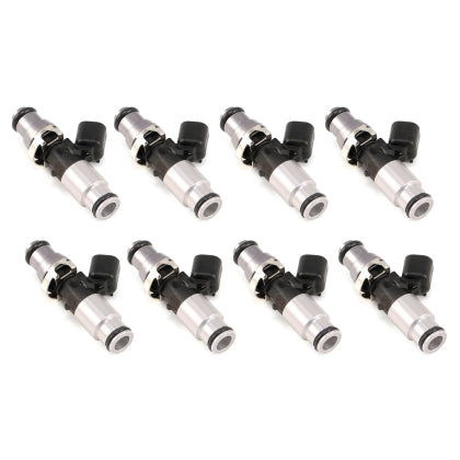 Injector Dynamics 1700cc Injector - 60mm Length - 14mm Grey Top - Silver Bottom Adapt (Set of 8) Ford Mustang GT500 2020+