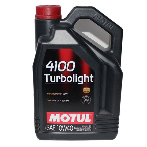 Motul 4100 Turbolight Oil - 10W40