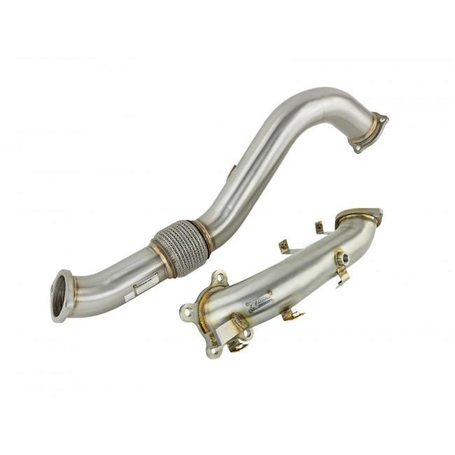 Skunk2 76mm Alpha Downpipe '16-'20 Honda Civic 1.5T
