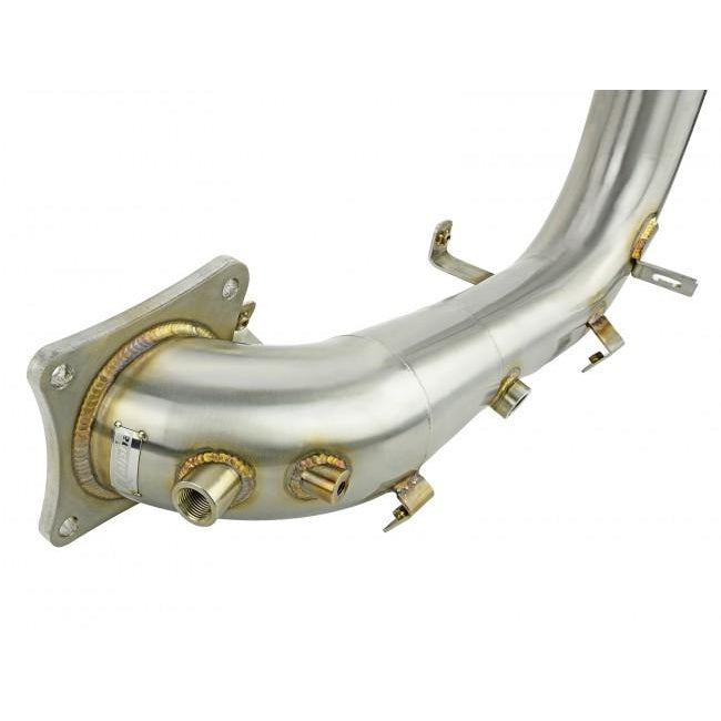 Skunk2 76mm Alpha Downpipe '18-'20 Honda Civic Type R