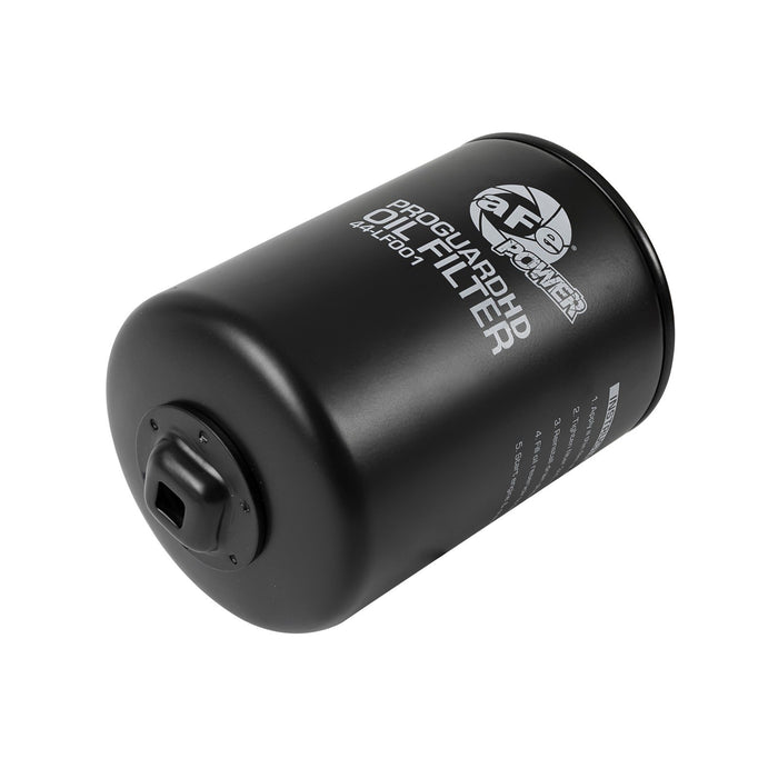 aFe Power Pro Guard HD Oil Filter GM Diesel Trucks 01-18 V8-6.6L (td) LB7/LLY/LBZ/LMM/LML/L5P