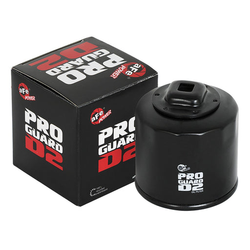 aFe Power Pro Guard D2 Oil Filter Nissan Cars 02-17 L4 / Subaru Cars H4 04-17