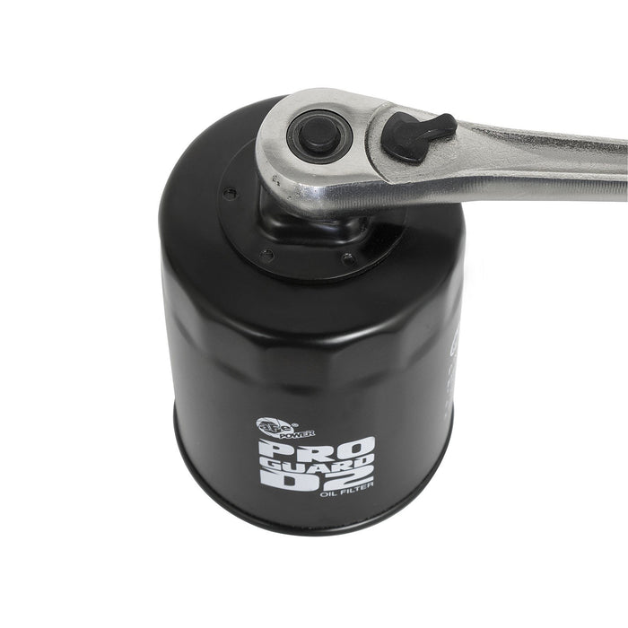 aFe Power Pro Guard D2 Oil Filter Ford Vehicles 08-15 V6-3.5L(tt)/3.7L/V8-5.0L