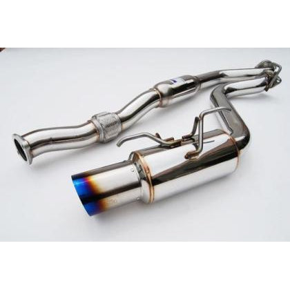 Invidia 08+ WRX Hatch 76mm REGULAR Titanium Tip Cat-back Exhaust
