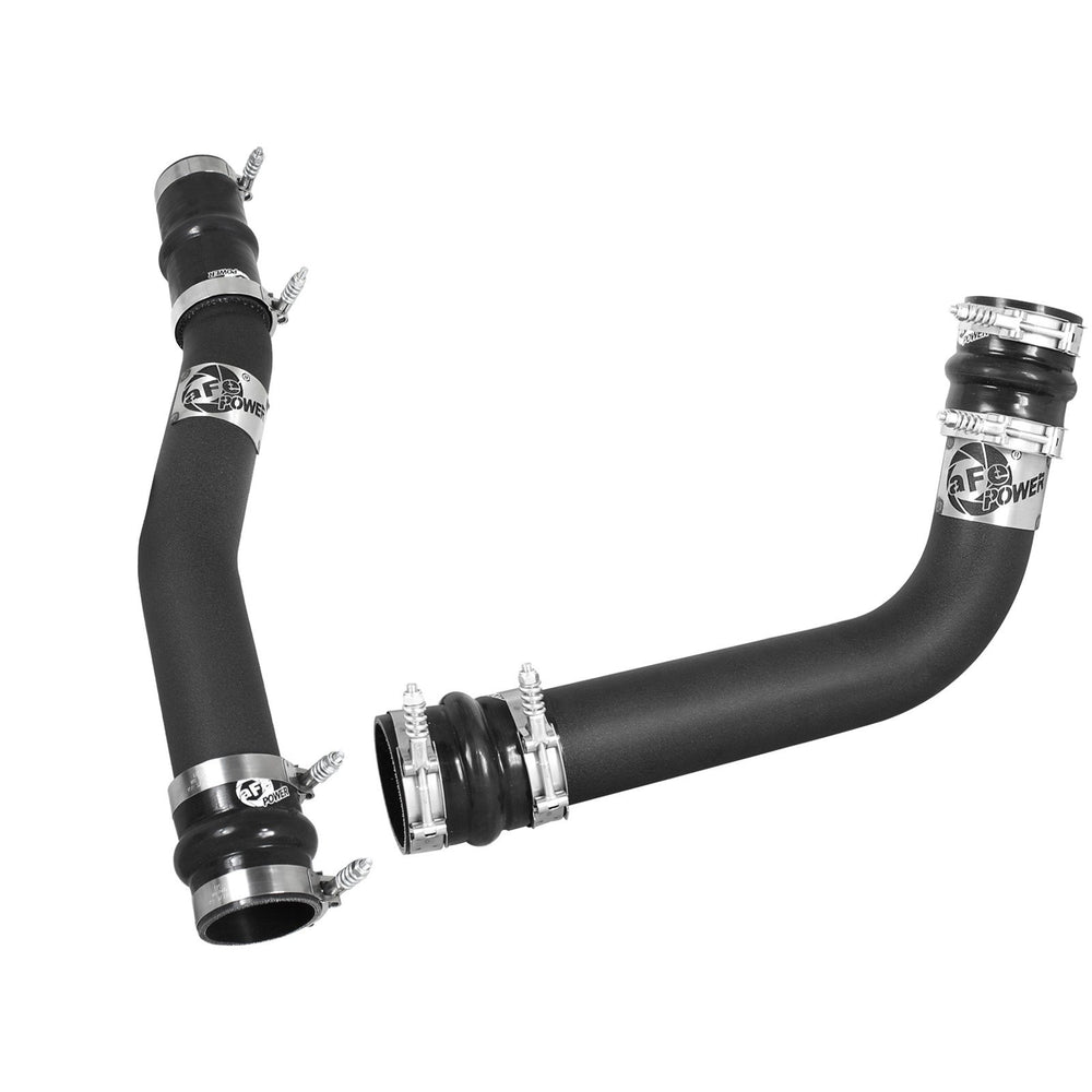 aFe Power BladeRunner 3 IN Aluminum Hot and Cold Charge Pipe Kit Black Dodge Diesel Trucks 03-07 L6-5.9L (td)